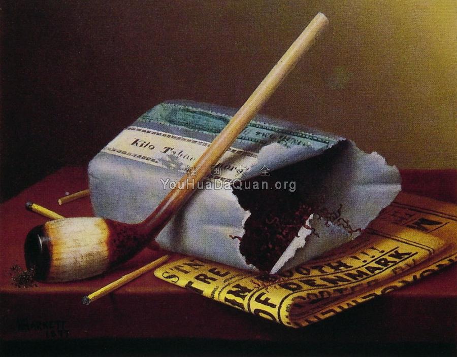 A Smoke Backstage - 威廉·迈克尔·哈尼特